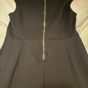 H&M Black Dress with Gold Accent